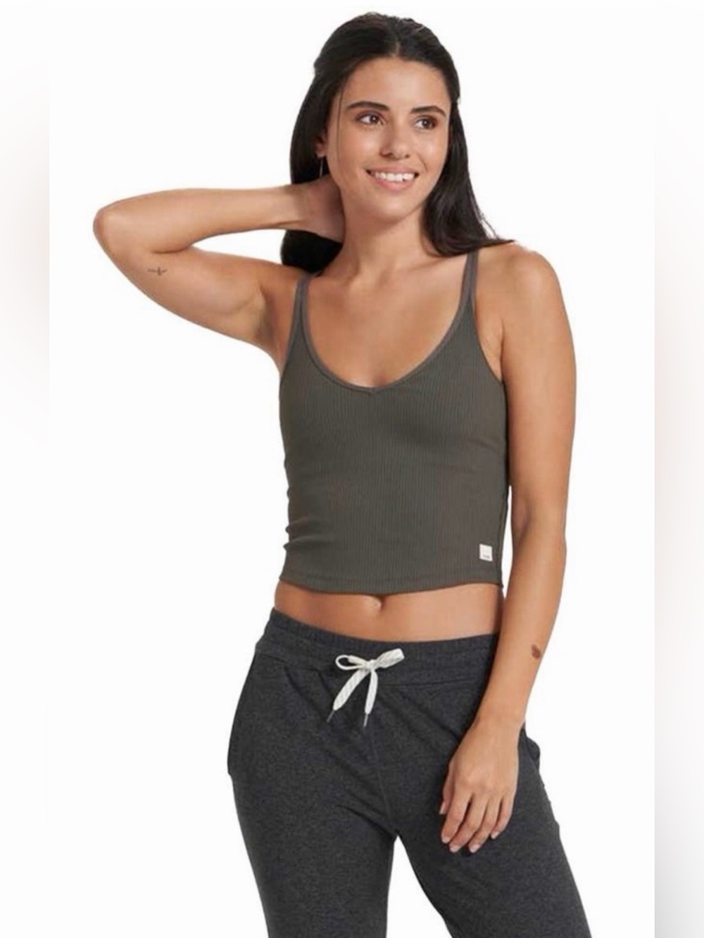 Vuori Rib Crop Tank - Picture 6 of 15